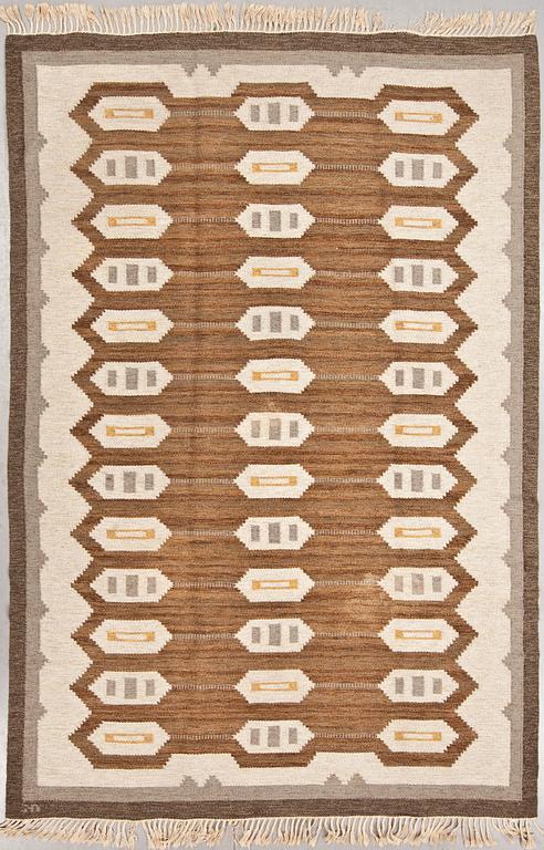 MATTA, rölakan, monogramsignerad (JA?), 1900-talets mitt. Ca 282 X 196cm.