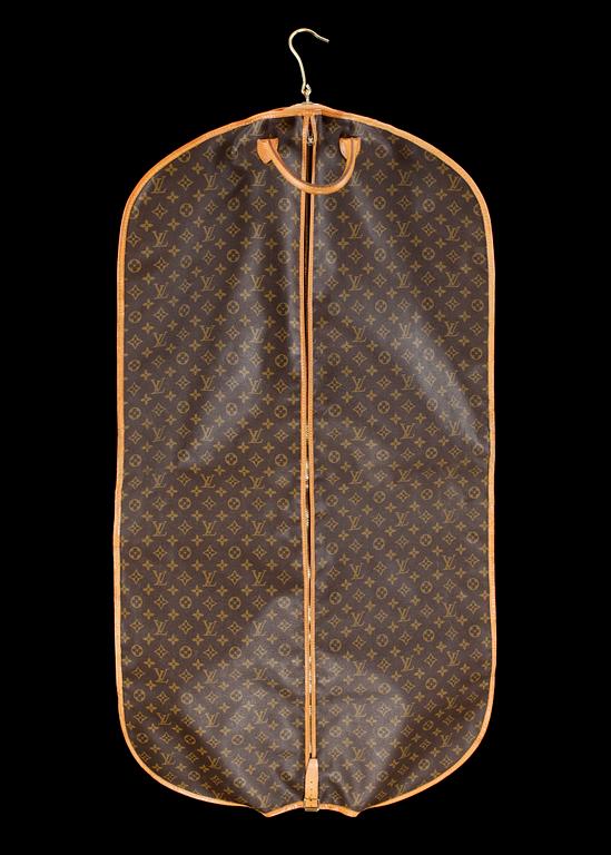 A monogram canvas wardrobe trunk by Louis Vuitton, "Garment Cover".