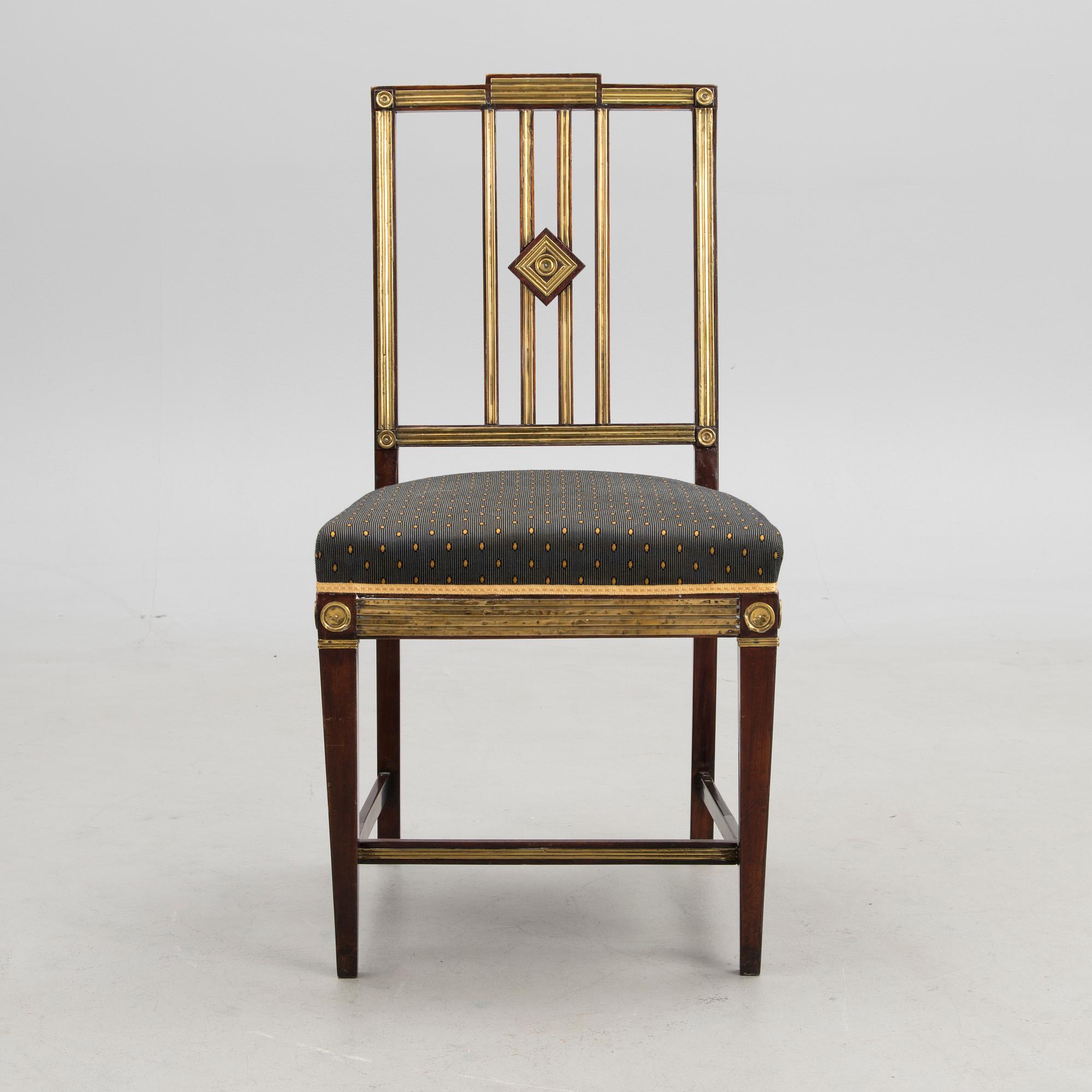 TUOLI, Jacob-tyylinen, Venäjä 1800-luvun loppu.