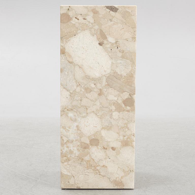 A 'Plinth' pedestal, Audo Copenhagen, Denmark, 2023.