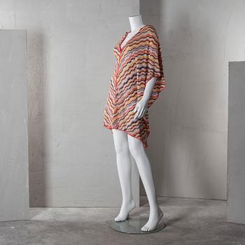 PONCHO, Missoni Mare, italiensk storlek S.