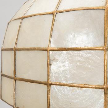 Anders Pehrson, "Knubbling Special", taklampa, producerad i en begränsad upplaga om ca 10 exemplar, ateljé Lyktan, 1970-tal.