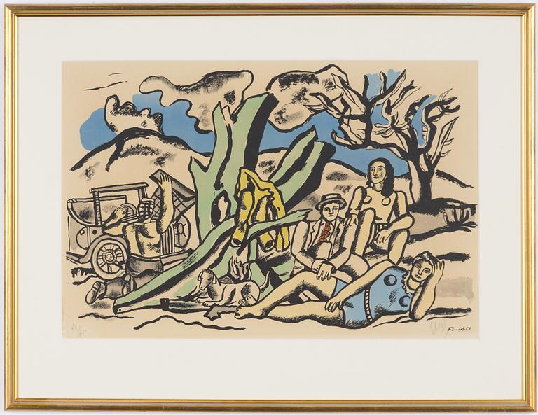 Fernand Léger, after, "La Partie de Campagne".