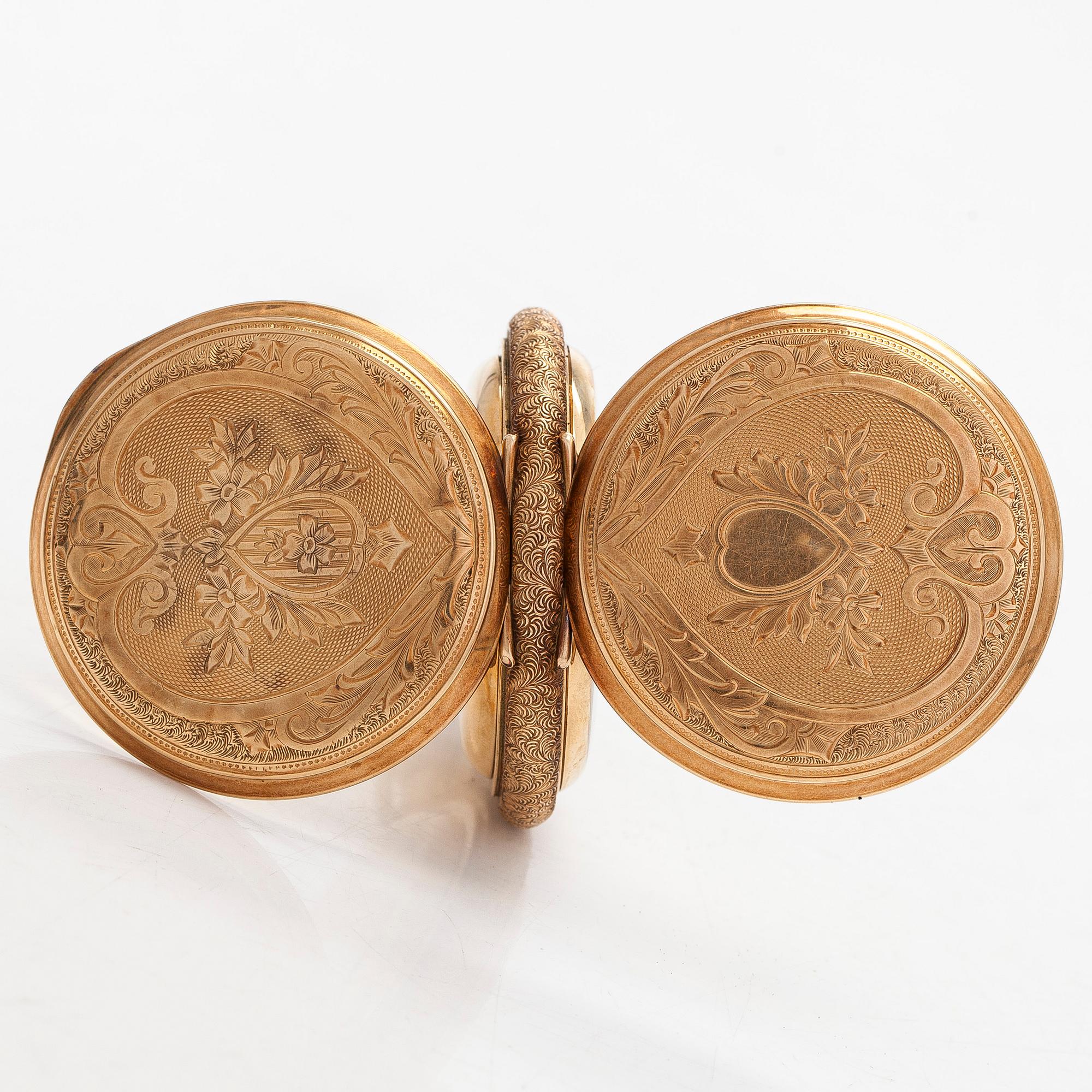 Waltham, fickur, savonett, 56,5 mm.