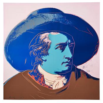 Andy Warhol, "Goethe".