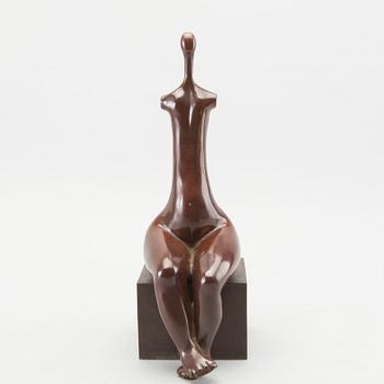 ESPERANZA LOPEZ-MONTOYA, bronze sculpture, signed and numbered 3/8.