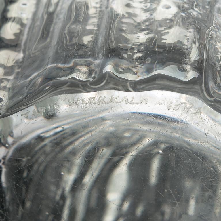 Tapio Wirkkala,  vas, glas, "Alpina", signerad Tapio Wirkkala 3546. Iittala, 1967-74.