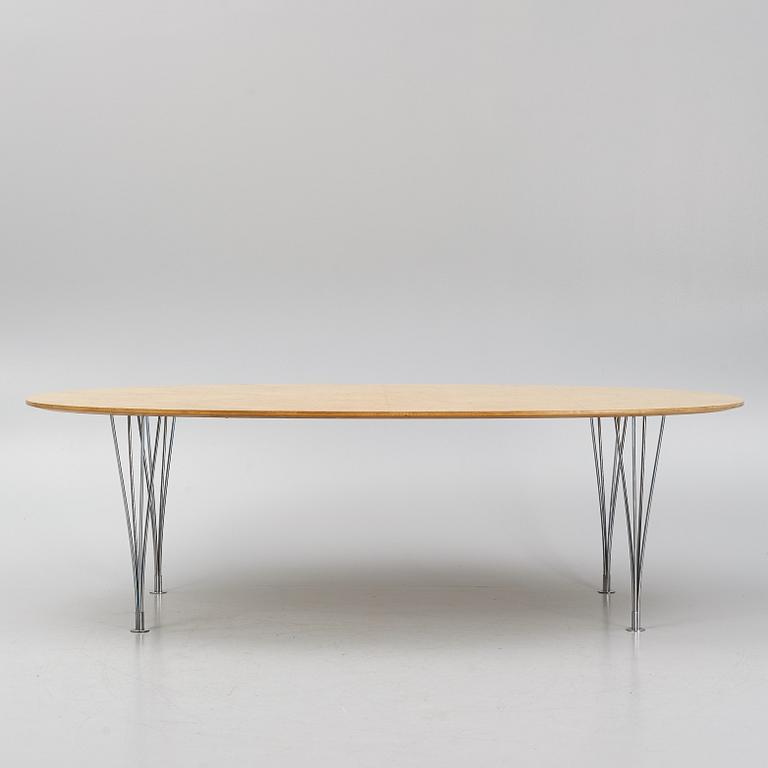 Bruno Mathsson & Piet Hein, a "Superellips" dining table Mathsson International.