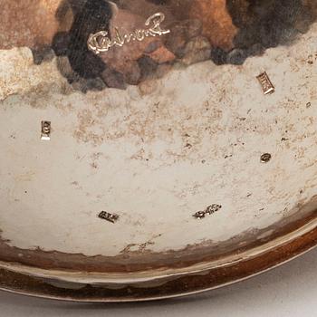 ROLF KARLSSON, a siver bowl, Grillby 1986.