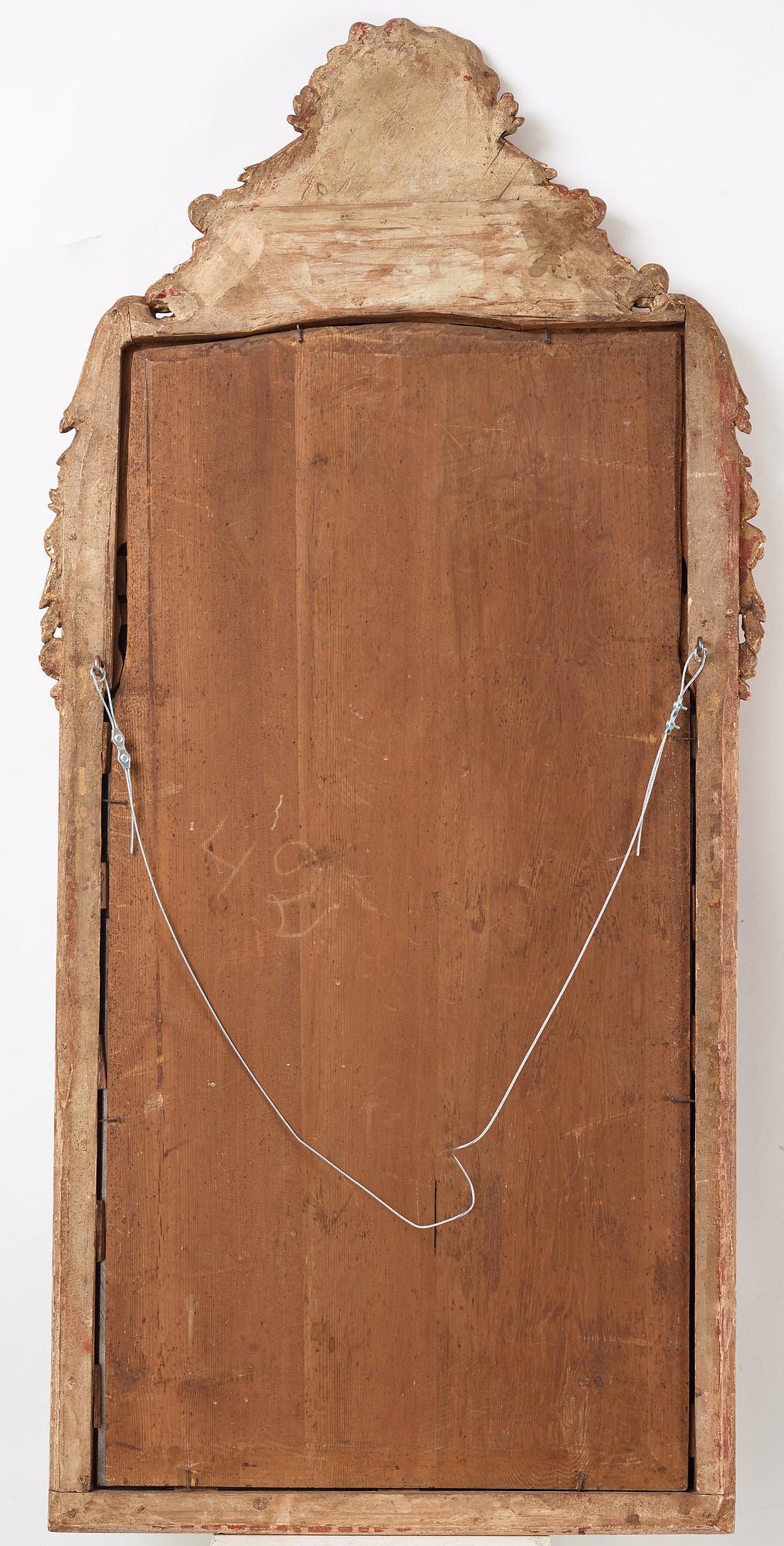 A German late Baroque mirror, first half of the 18th century.
