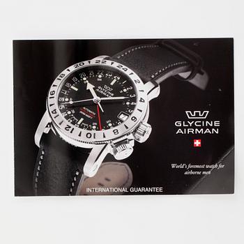 GLYCINE, Airman, World Timer (200M-660FT), wristwatch, 46 mm,
