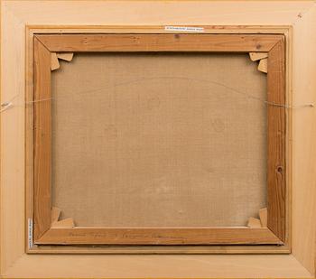 VÄINÖ TIGER, öljy kankaalle, signeerattu ja päivätty -50.