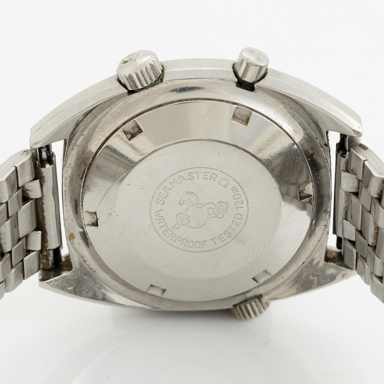 Omega, Chronostop, Seamaster, chronograph, wristwatch, 41 mm.