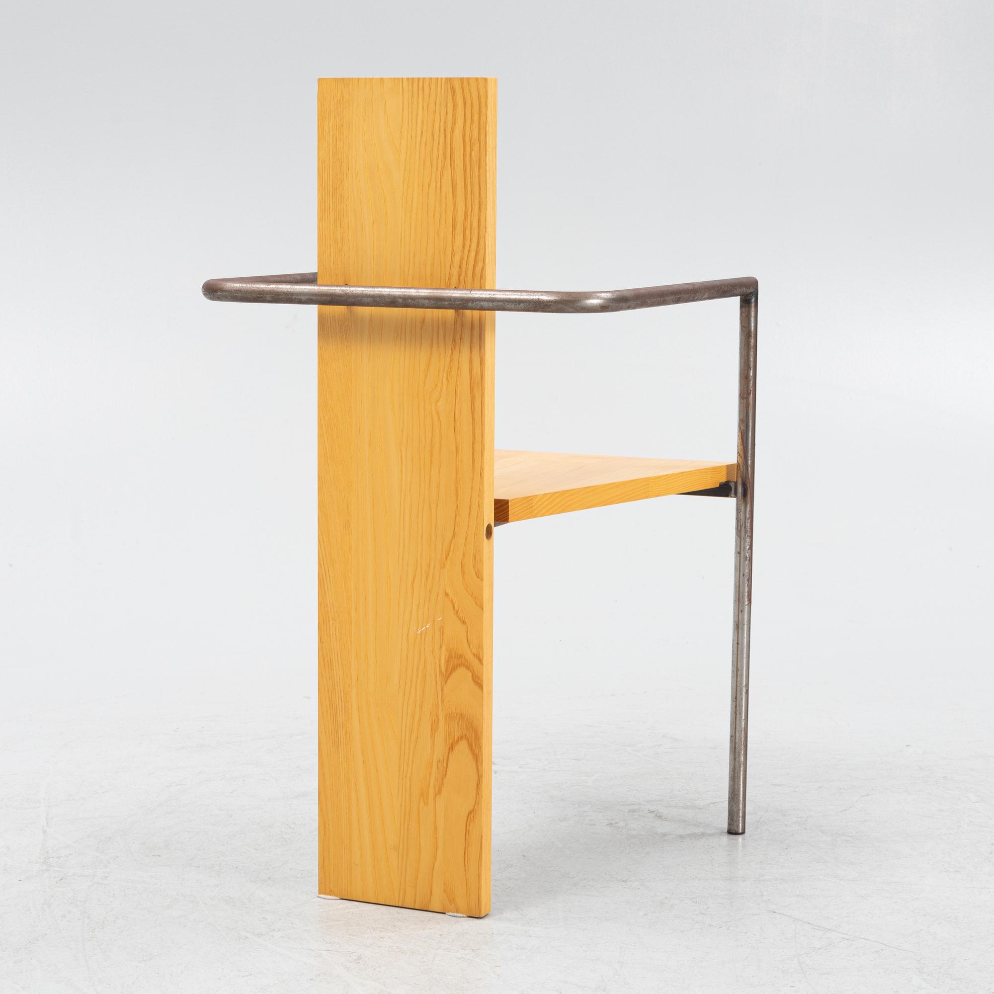 Jonas Bohlin, karmstol, "Concrete", Källemo, Värnamo.