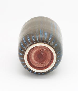 A Berndt Friberg stoneware vase, Gustavsberg studio 1961.