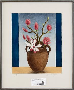 PARTI GRAFIK, 4 delar. Verner Molin, Emil Johansson-Thor, Ulf Trotzig samt Maria Hillfon.