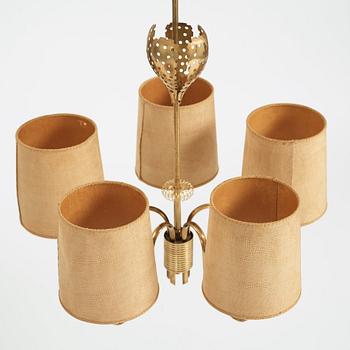 Paavo Tynell, taklampa, modell 9030, Taito 1940-50-tal.
