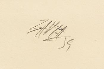 Antonio Saura, Utan titel.