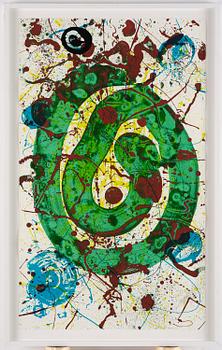 Sam Francis, "For the Blue Sons of the Air".