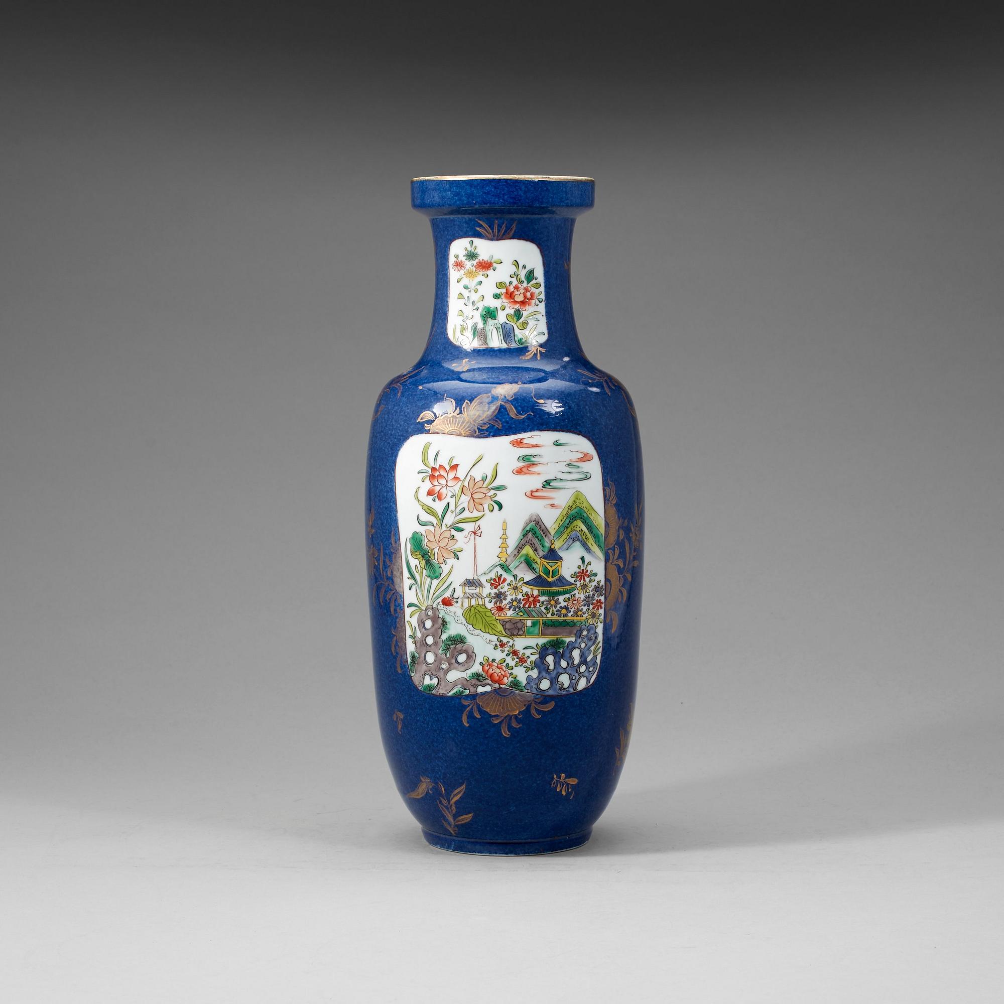 VAS, porslin. Qingdynastin, 1800-tal.