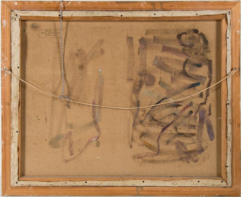 ACKE ÅSLUND, olja på duk, signerad Acke Åslund.