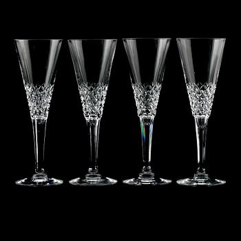 CHAMPAGNEGLAS, 12 st, 1900-talets andra hälft.