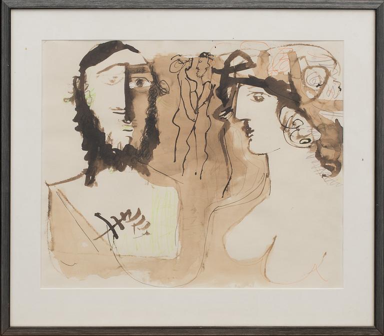 LENNART ROSENSOHN, a signed watercolour.