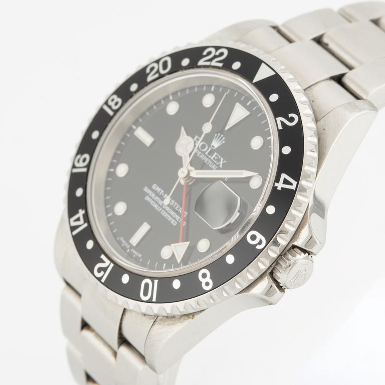 Rolex, Oyster Perpetual Date, GMT-Master II, armbandsur, 40 mm.
