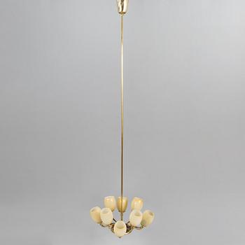 Paavo Tynell, a mid-20th century '1382' chandelier for Idman.