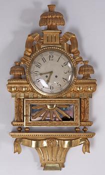 VÄGGPENDYL, gustaviansk stil, 1900-tal.