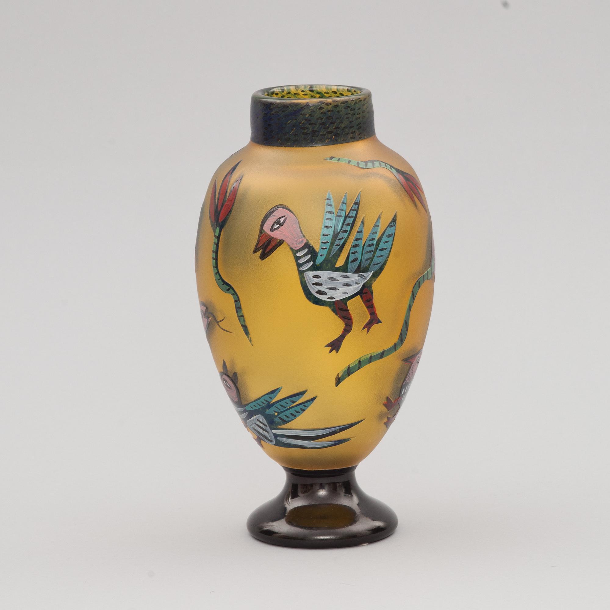 VAS, glas, Ulrica Hydman Vallien, Kosta Boda.