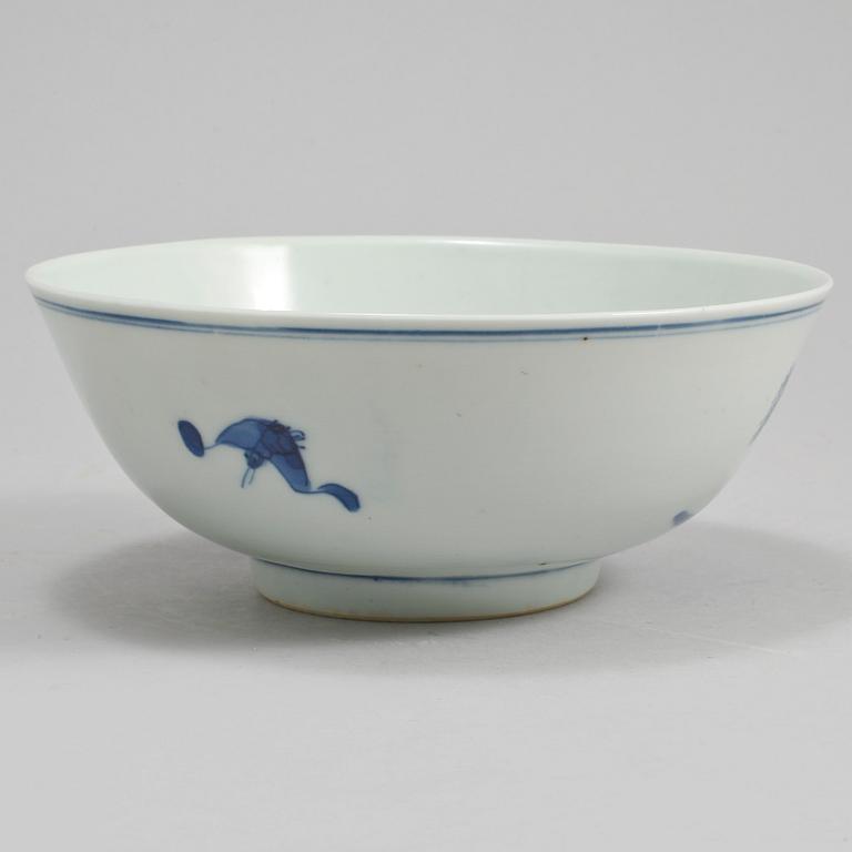 SKÅL, porslin, Kina, 1800/1900-tal.