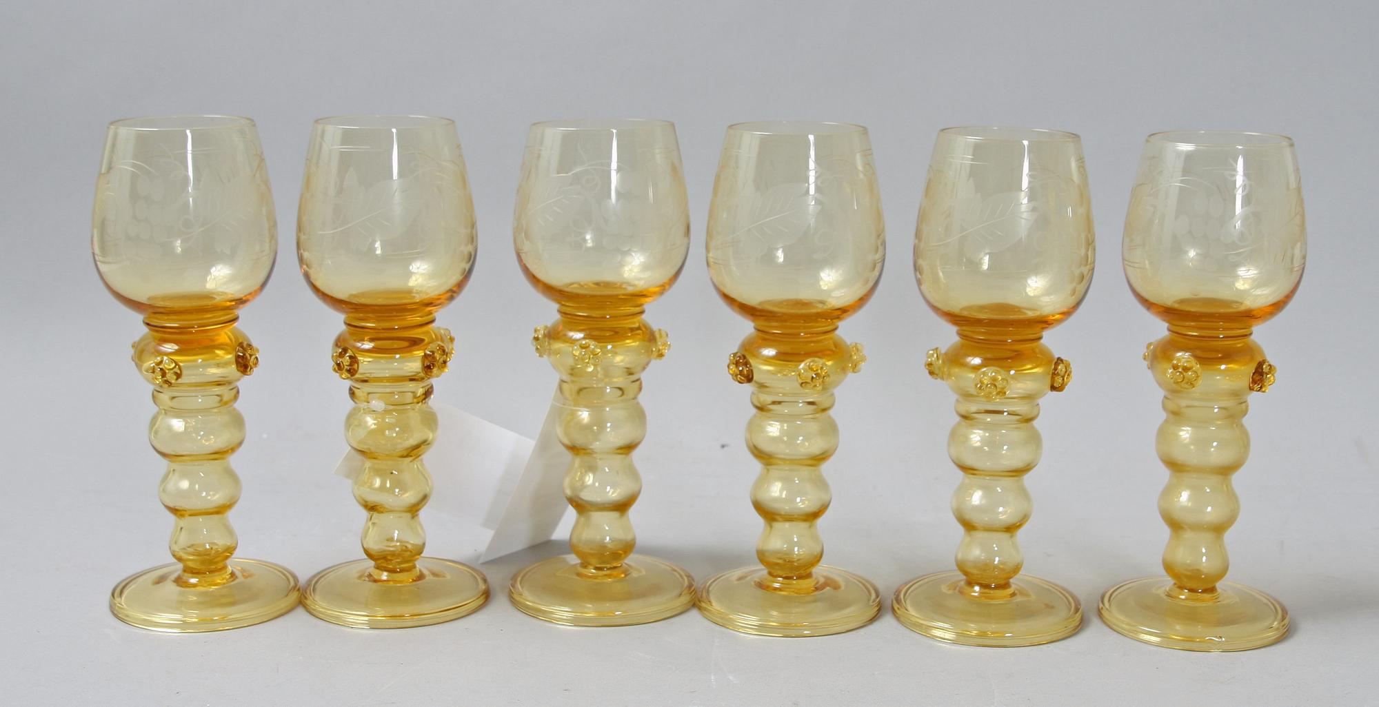 REMMARE, 6 st. Glas. 1900-tal.