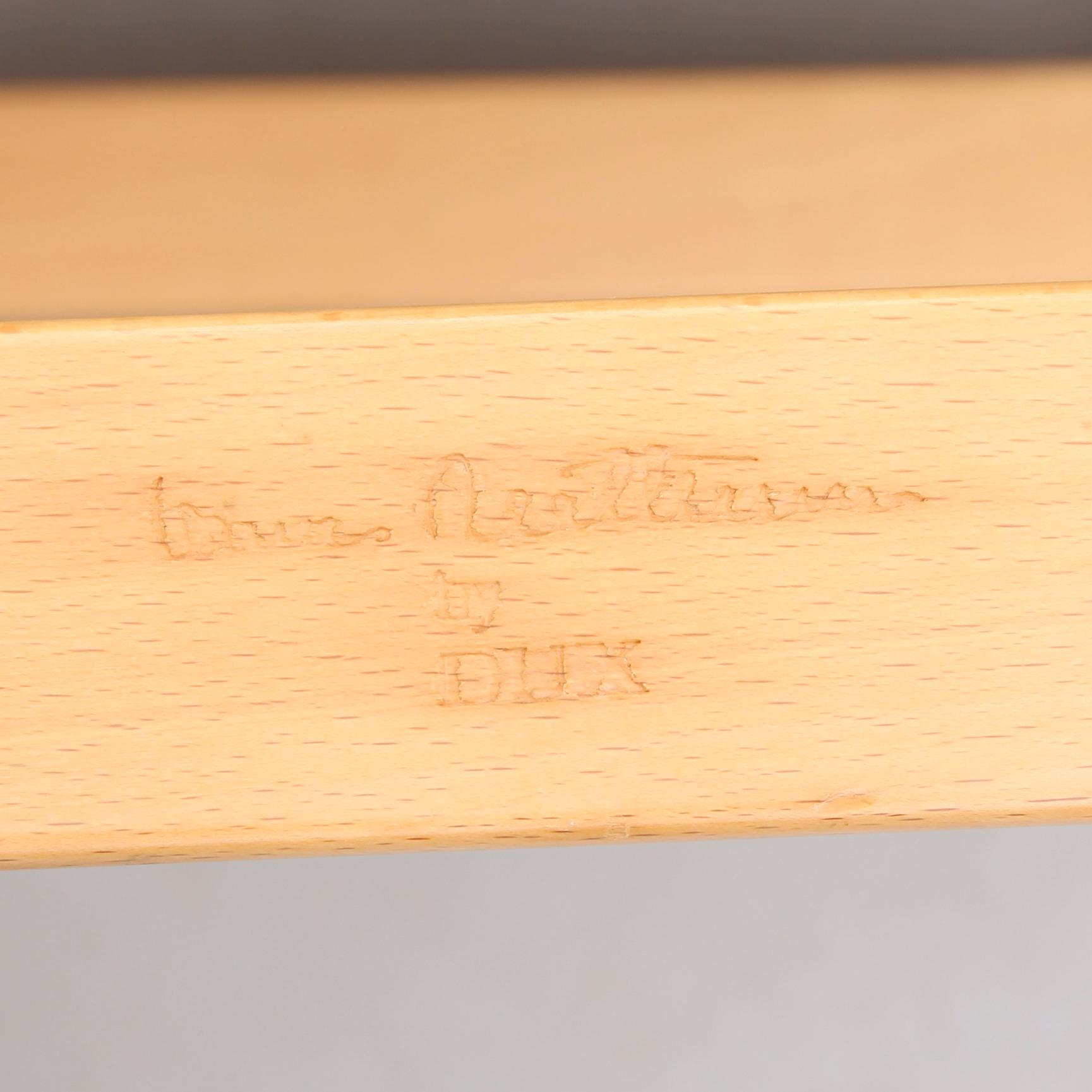 FÅTÖLJ, Bruno Mathsson, "Eva", Dux, 1900-talets andra hälft.