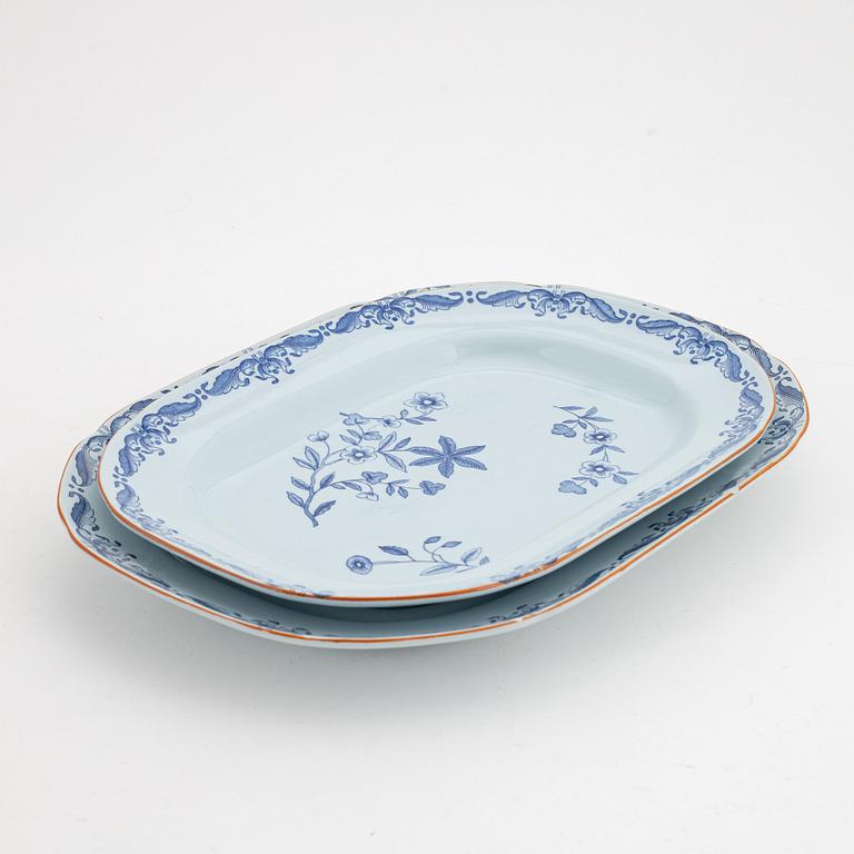 Servis, porslin, 103 delar, "ostindia, samt 8 delar "Ostindia floris", Rörstrand, varierande åldrar.