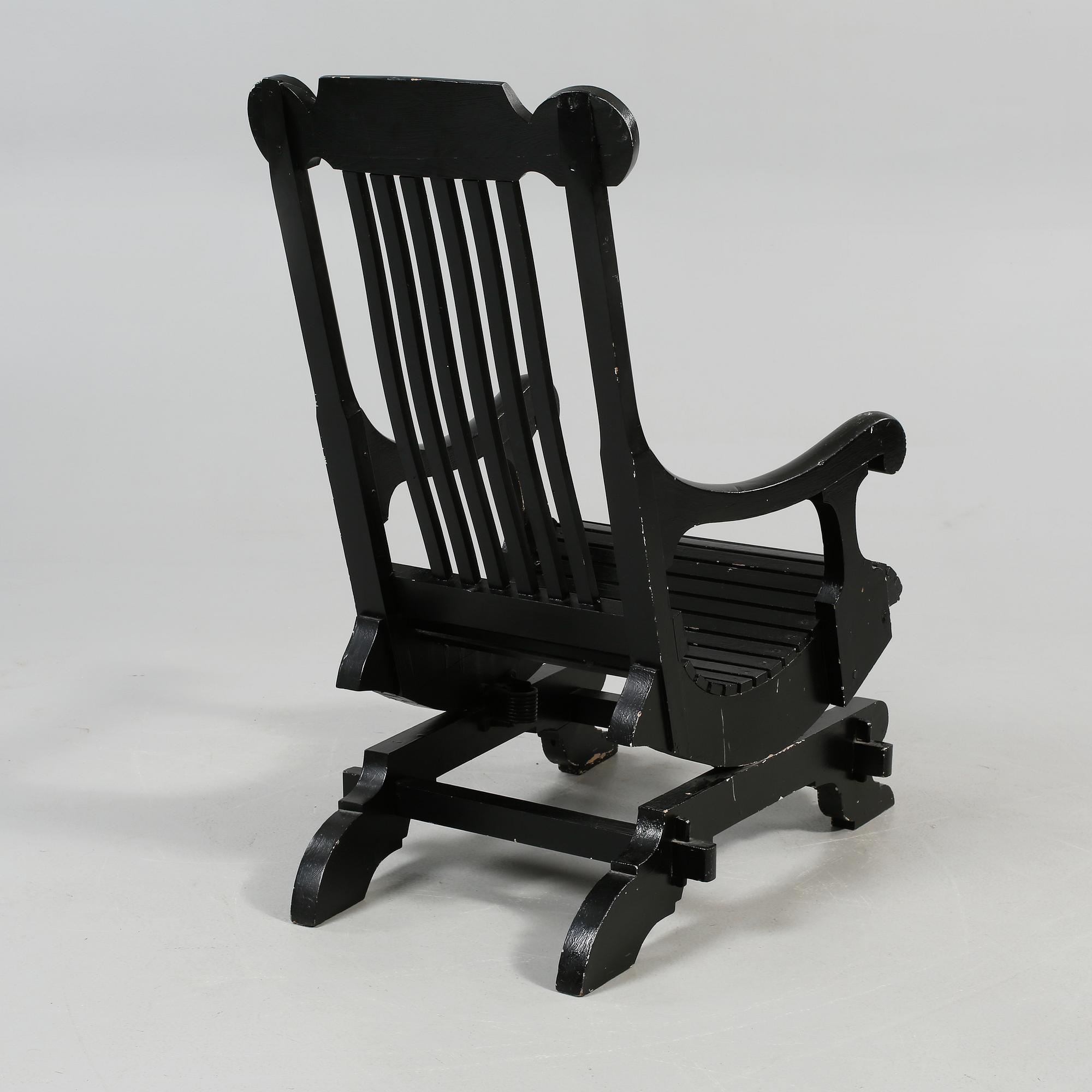 GUNGSTOL, sk amerikansk gungstol, Sverige, 1900-talets första hälft.