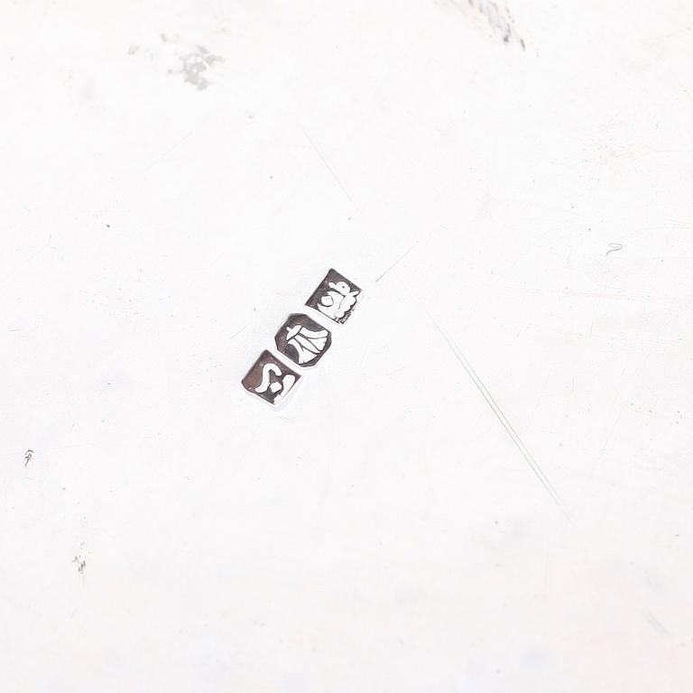 TALLRIK, silver, orientalisk, sannolikt 1900-tal. Vikt ca 254 g.