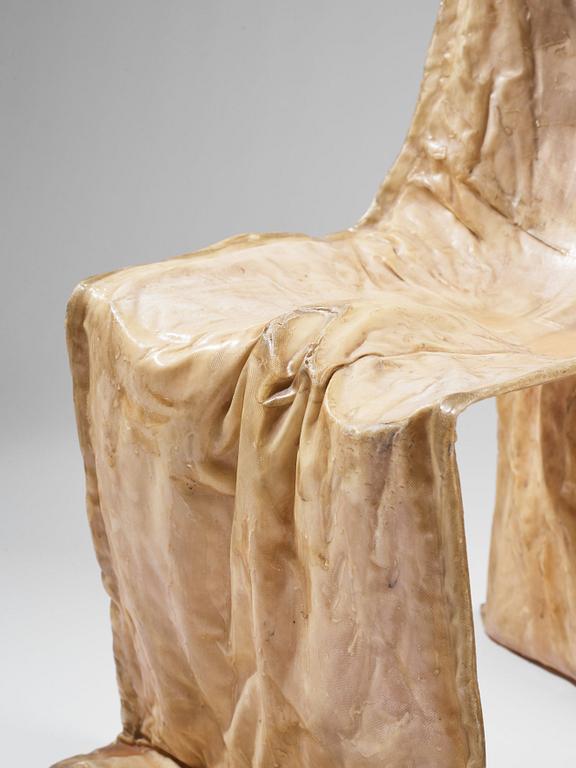 Gaetano Pesce, a "Golgotha" chair, Bracciodiferro, Italy, 1972.