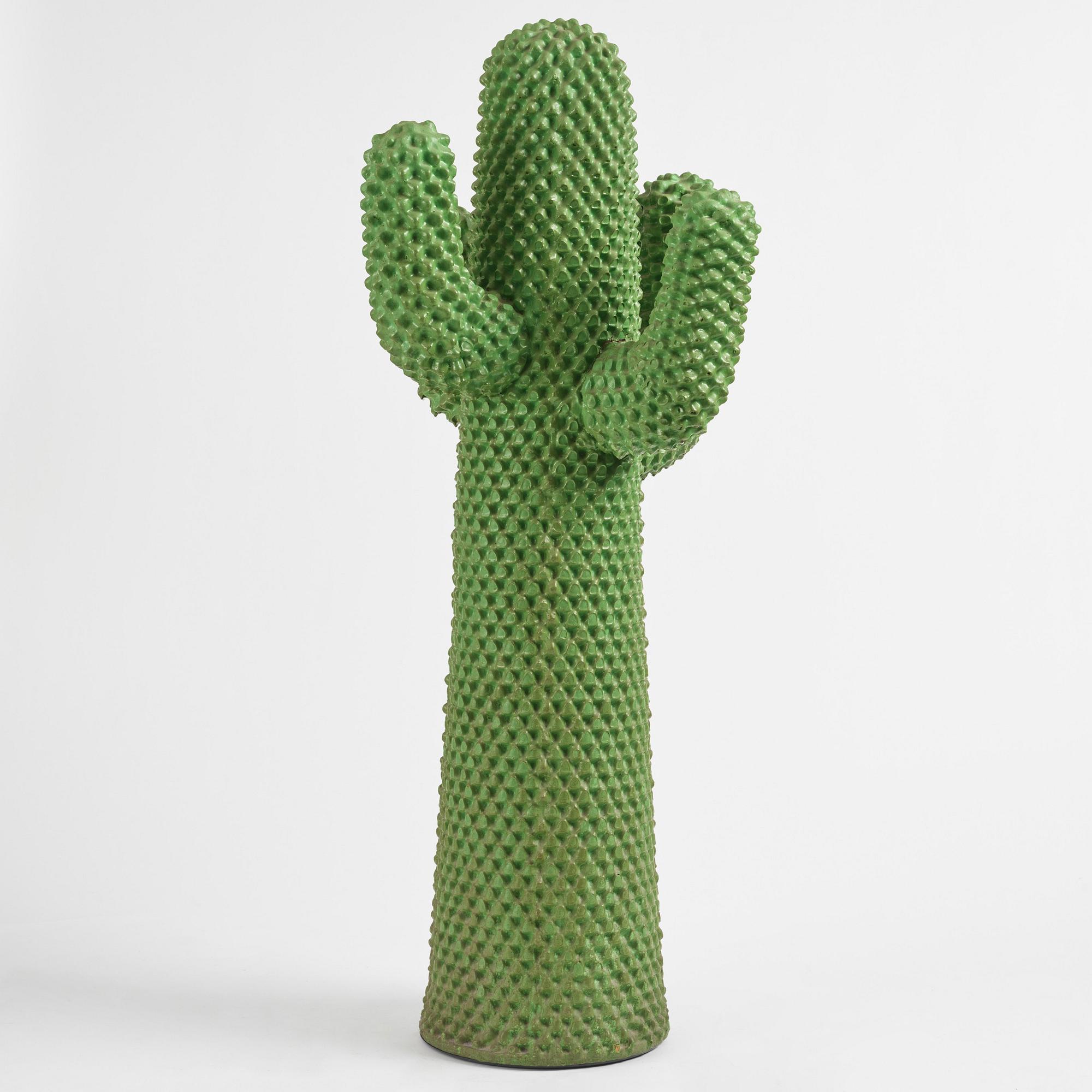 Guido Drocco & Franco Mello, a "Cactus" coat hanger/sculpture, ed. 298/2000, Gufram, Italy, 1986.