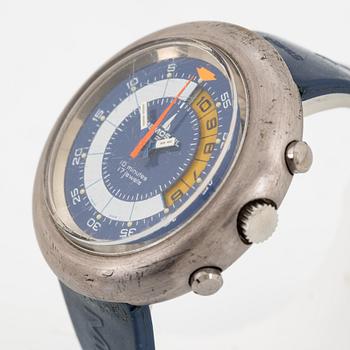 Memosail, "Regatta", sailing chronograph, wristwatch, 45,6 mm.