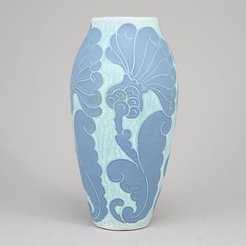 JOSEF EKBERG, a stoneware "Sgraffito" vase, Gustavsberg, Sweden 1920.