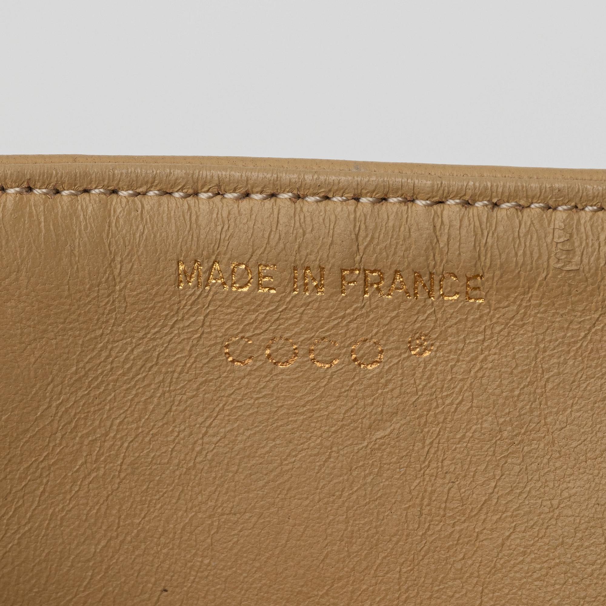 Chanel, väska, "Flap bag", 1980-talets mitt.