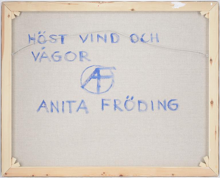 ANITA FRÖDING, olja på duk, monogramsignerad.