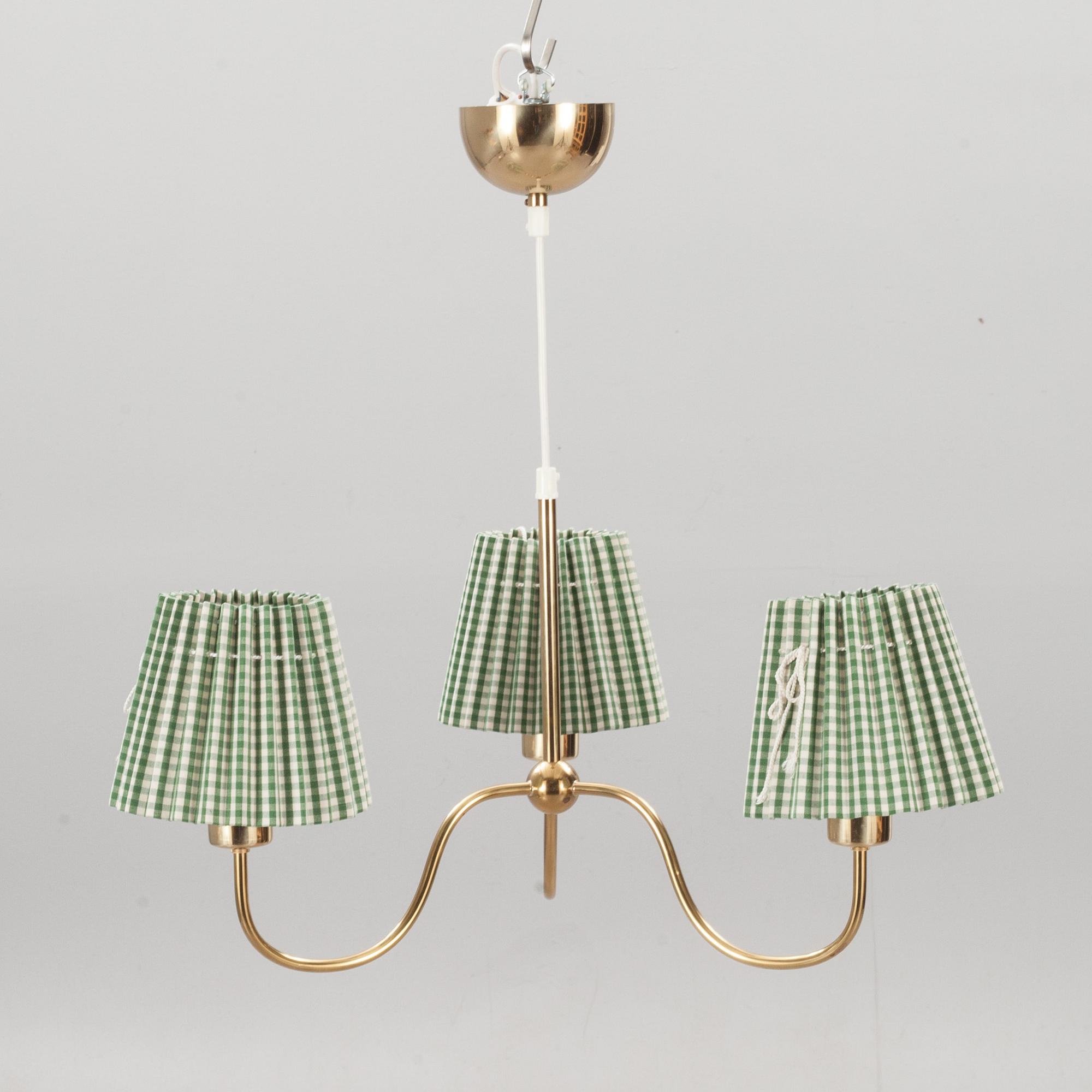 TAKLAMPA, "Modellnr 2444", Josef Frank, Firma Svenskt Tenn.