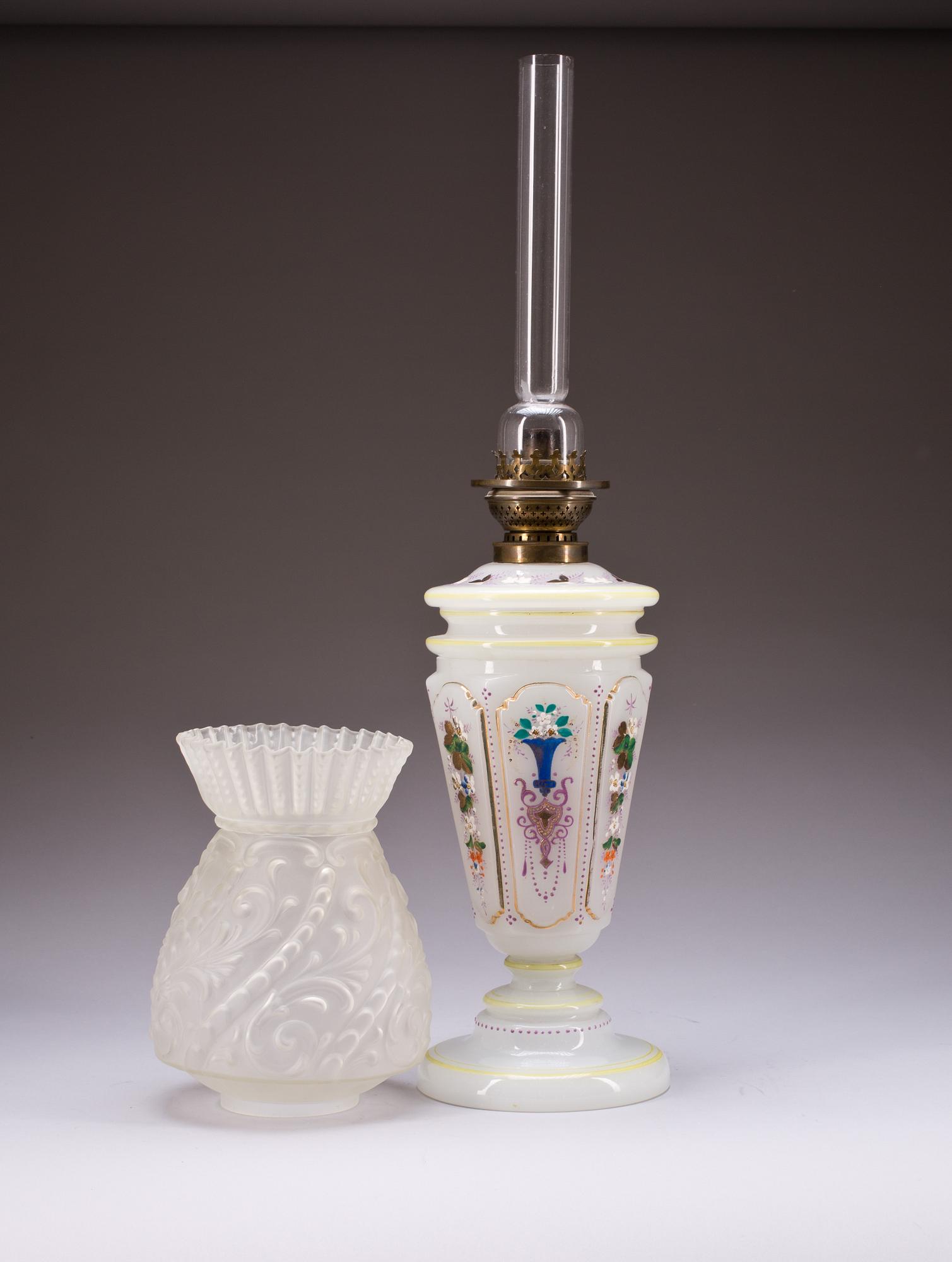 BORDSFOTOGENLAMPA, 1800-talets andra hälft.