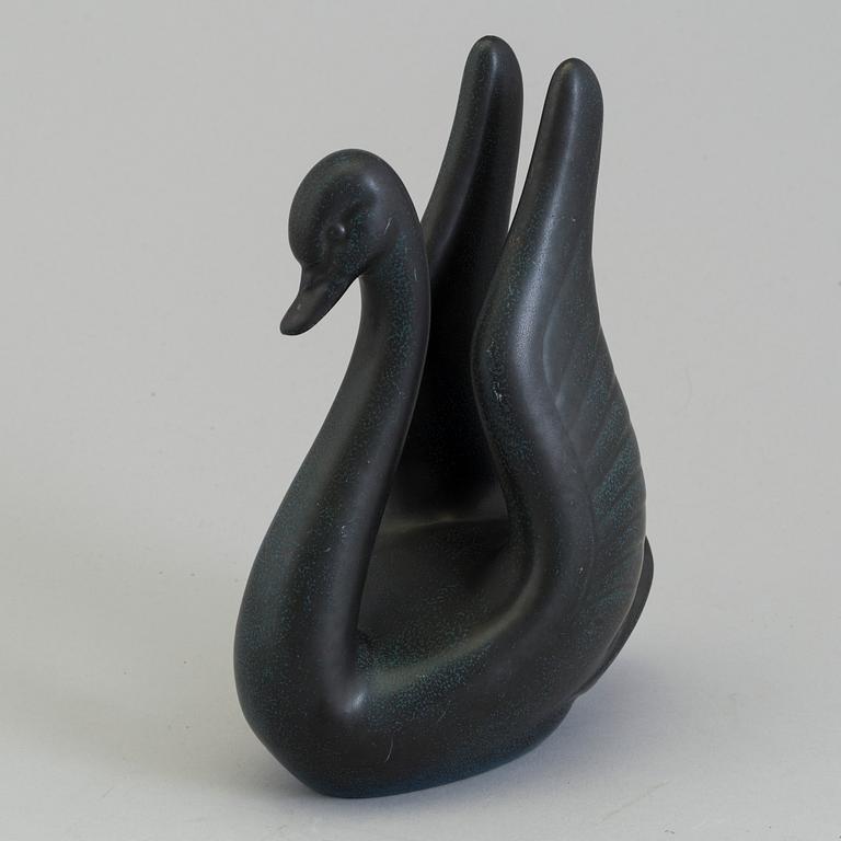 A figurine and bowl by Gunnar Nylund, Rörstrand.