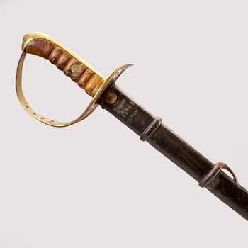 Sabel, för manskap vid kavalleriet, m/1867-93.