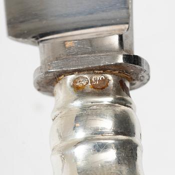 A silver cutlery set, Estonia and Russia, circa 1900 (78 pieces).