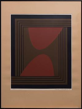 PAULI PYYKÖLÄ, serigrafi, signerad, daterad 78 och numrerad 38/50.