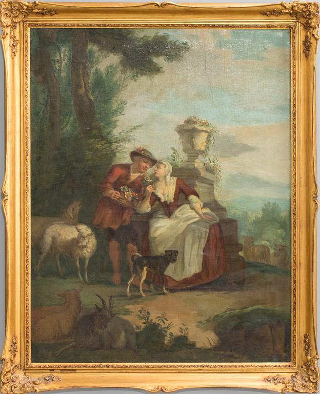 FRANCOIS BOUCHER, hans stil, olja på duk. 17/1800-tal.